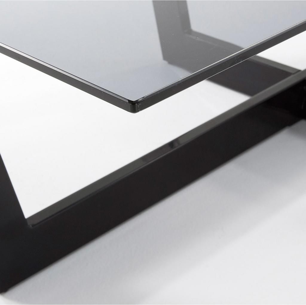 laforma salontafel glas laforma salontafel plam glas metaal zwart 120 x 70 x 38 laforma salontafel glas laforma salontafel plam glas metaal zwart 120 x 70 x 38